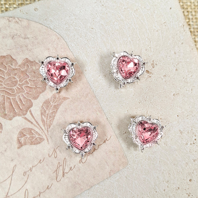 [E324] Fancy Pink Charm (For Keychain/Pen)