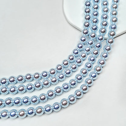 New!🆕🧚‍♀️[B354] Mirror-Luster Glass Pearl Beads, Akoya Style
