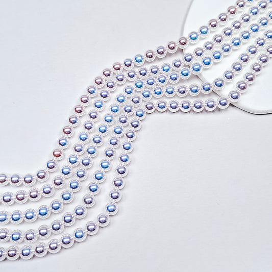 🧚‍♀️[B288] Mirror-Luster Glass Pearl Beads, Akoya Style
