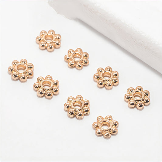 ❄️New!🆕[E320] 4mm Alloy Snowflake Spacer