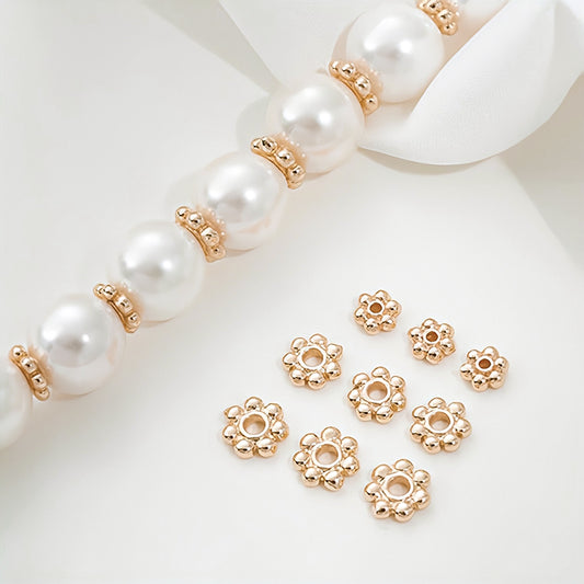 ❄️New!🆕[E320] 4mm Alloy Snowflake Spacer