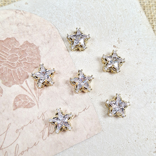 🌟[E322] Fancy Star Charm (Copper)