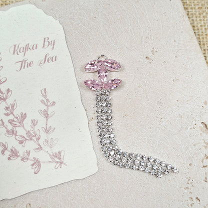 [E324] Fancy Pink Charm (For Keychain/Pen)