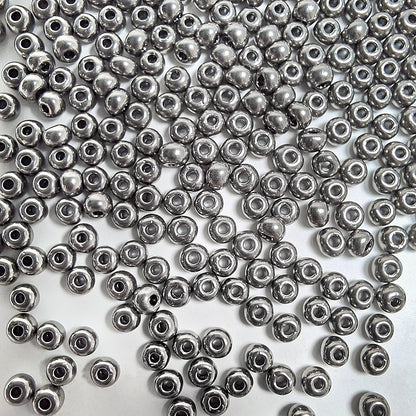 [S484] 2mm-3mm Bronze & Gunmetal Color Glass Seed Beads
