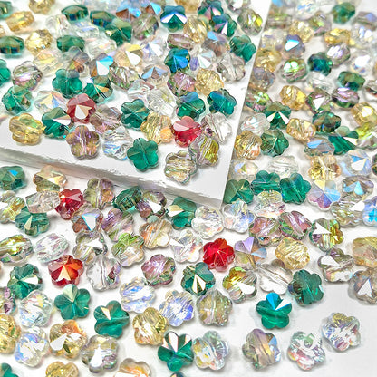 Sale🔥🆕[B410] Faceted Glass Beads Mix