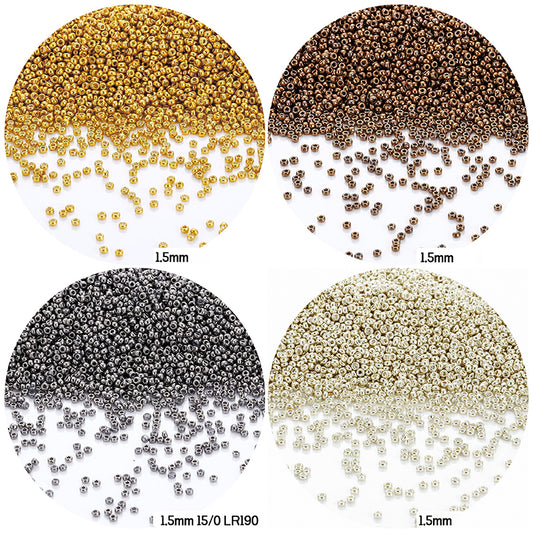 [S516] 1.5mm Glass Seed Beads