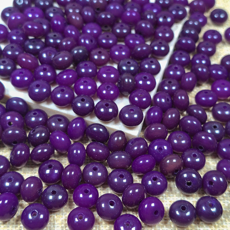 🫐Sale🔥[N142] Blueberry Grape (Bodhi Donut Beads,8*11mm)