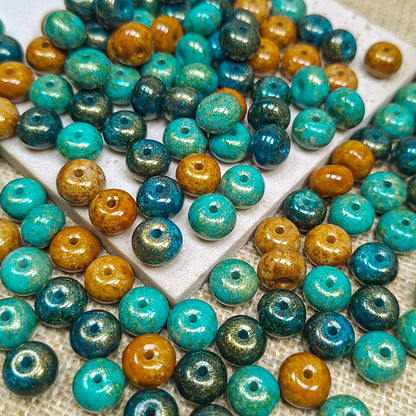 Sale🔥🆕[B388] Oil Painting Glass Beads