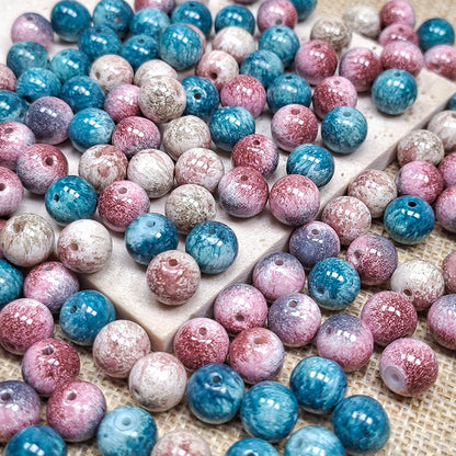 Sale🔥🆕[B388] Oil Painting Glass Beads