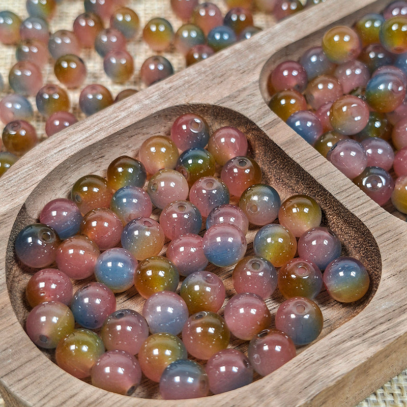 New!🆕[B409] Foggy Sunset (8mm Glass)