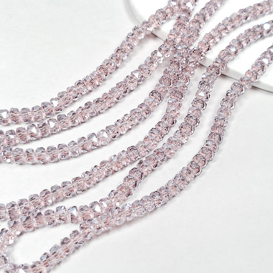Sale🔥[B434] 6mm Rondelle Crystal Glass Beads