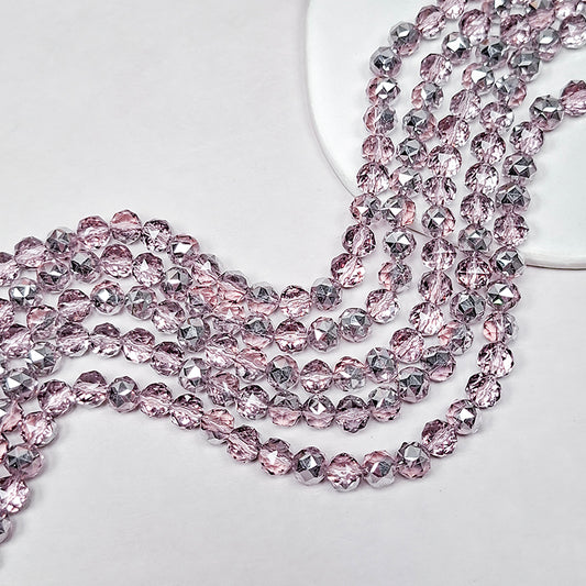 Sale🔥[B435] 8mm Faceted Glass Beads String