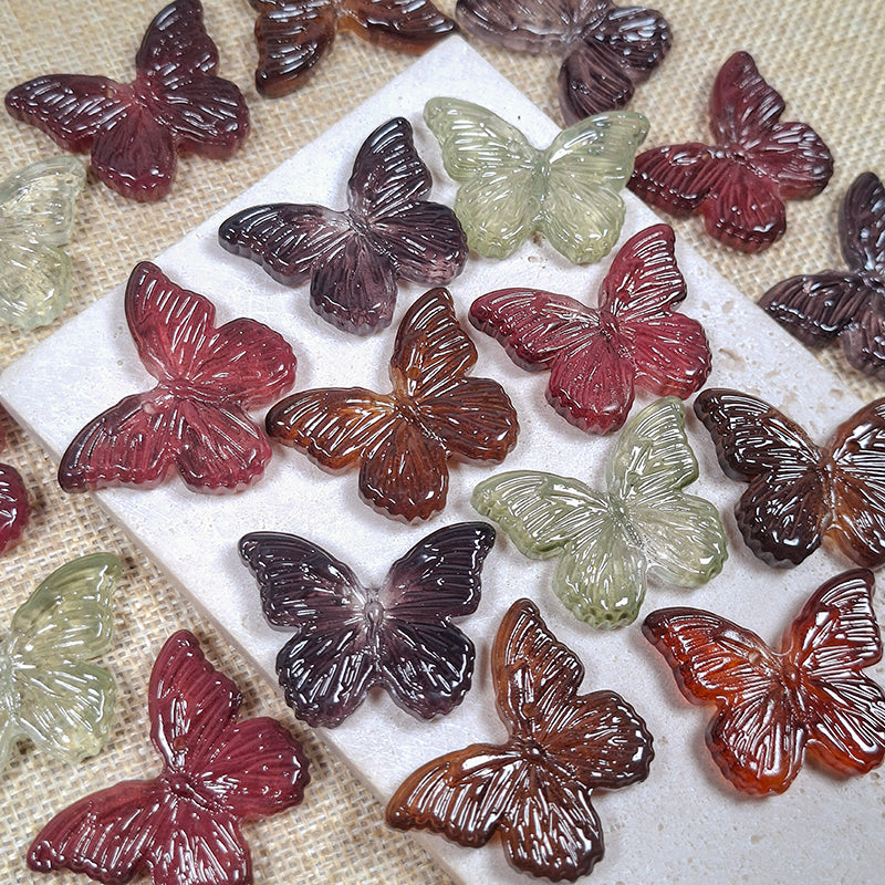 🦋[B439] Phantom Wings (38*28mm Glass)