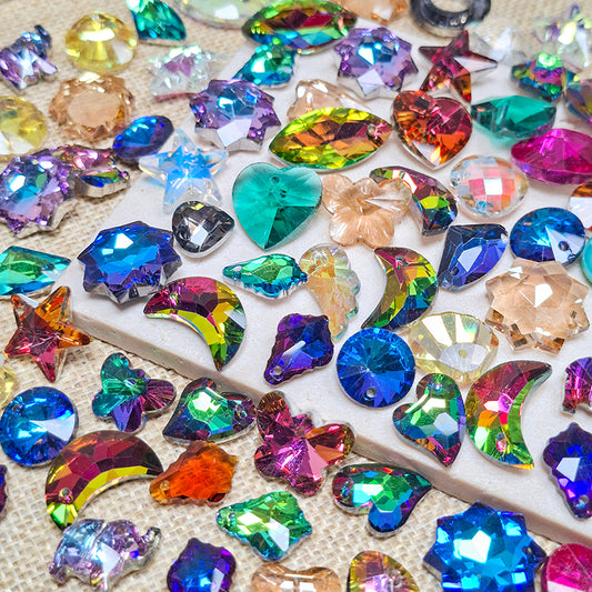 New!🆕[B464] Celestial Sparks (Glass Pendants)