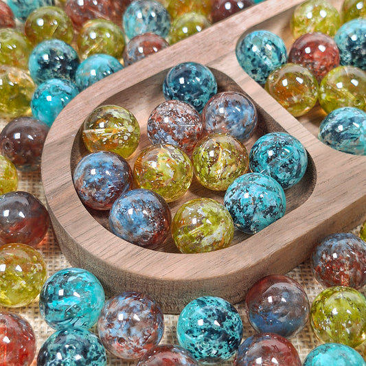 New!🆕[B463] Earthy Speckle Landscape (16mm,Glass)