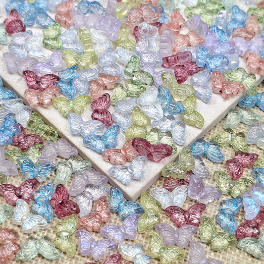 🦋New!🆕[B468] Wing Reverie (8*15mm,Glass)