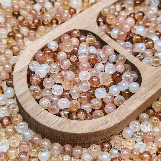 New!🆕[B508] Champagne Mist Reverie (6mm,Glass)