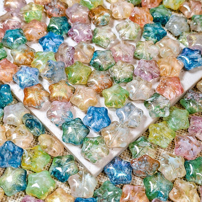 🌟New!🆕[B511] Monet's Starry Garden (15mm, Glass)