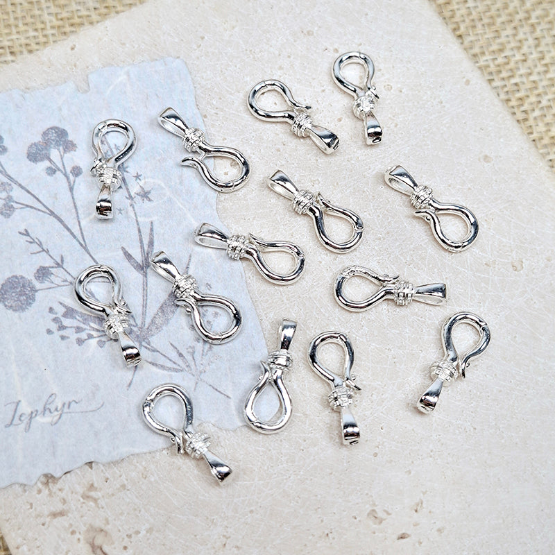 🪝[E352] Copper Hoop Clasp