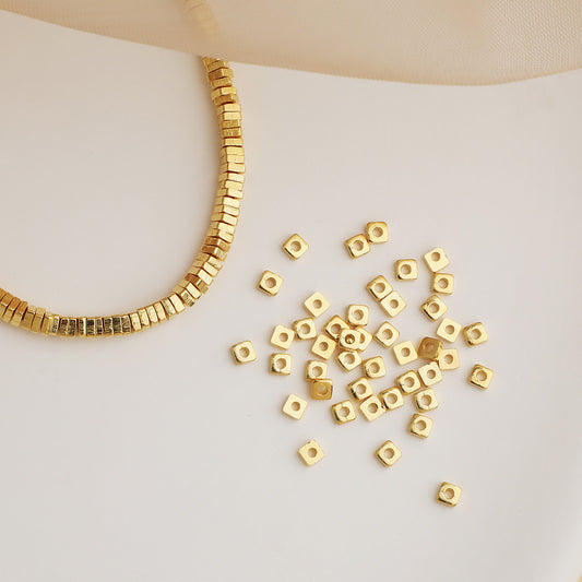🆕[E369] 2mm Square Brass Spacer