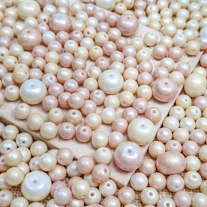 New!🆕[B565] Pearl Veil (8mm, 10*14mm, Glass)