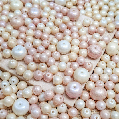 New!🆕[B565] Pearl Veil (8mm, 10*14mm, Glass)