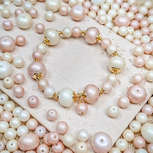 🆕[B565] Pearl Veil (8mm, 10*14mm, Glass)