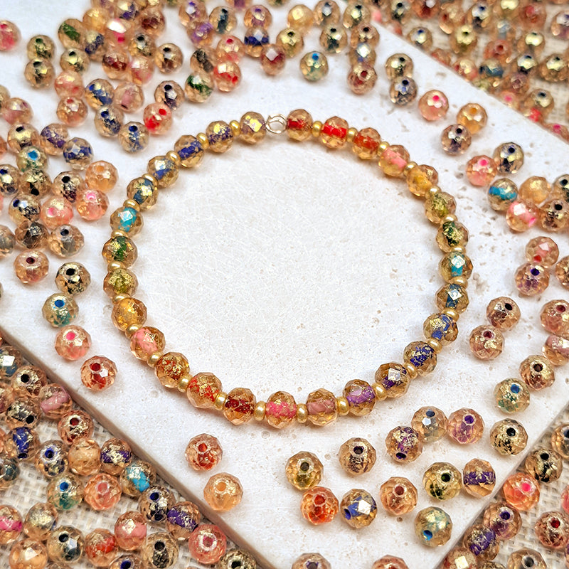 New!🆕[S734] Sun Kissed Garden (6mm, Glass)