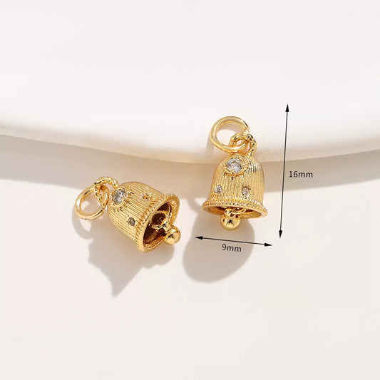 New!🆕[E394] Brass Jingle Bell Pendant