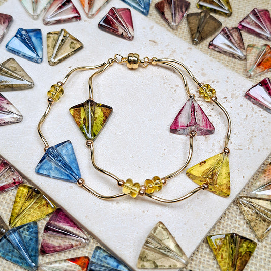 New!🆕[B572] Paper Wing (17*19mm,Glass)