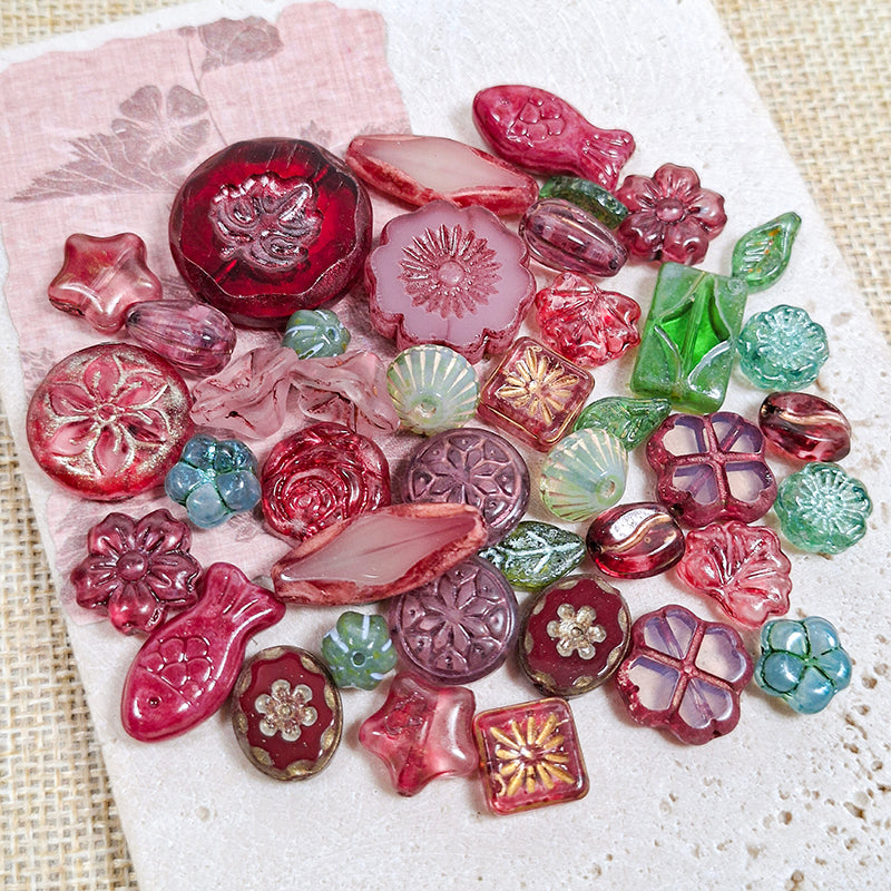 🎄New!🆕[B575] Jolly Cranberry (Glass)