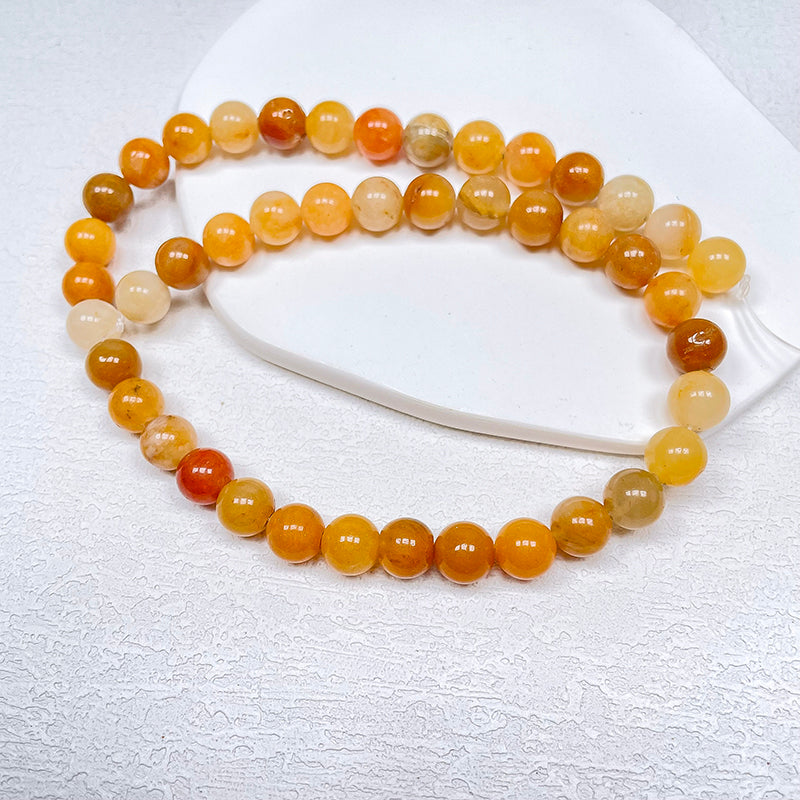 📿[BB01] 8mm Natural Crystal Beads String