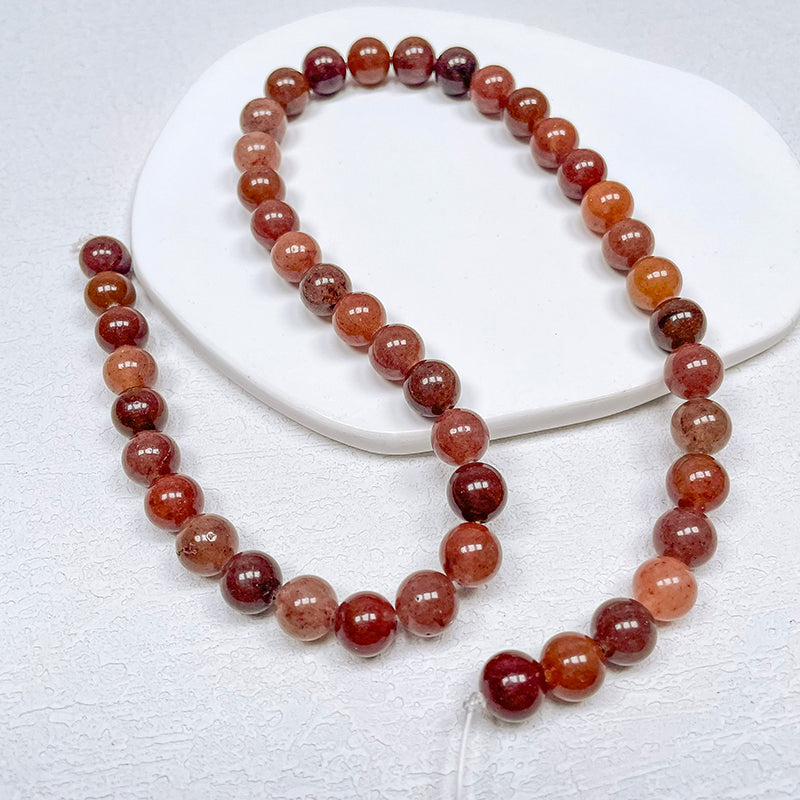 📿[BB01] 8mm Natural Crystal Beads String