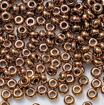 🍩New!🆕[S675] 2mm Glass Metallic Color Donut Beads