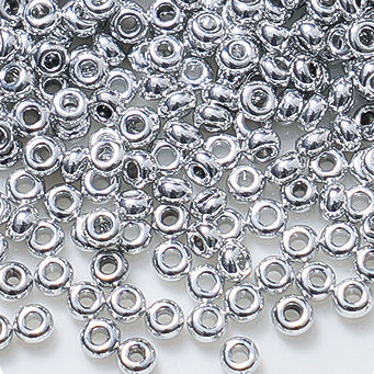 🍩New!🆕[S675] 2mm Glass Metallic Color Donut Beads