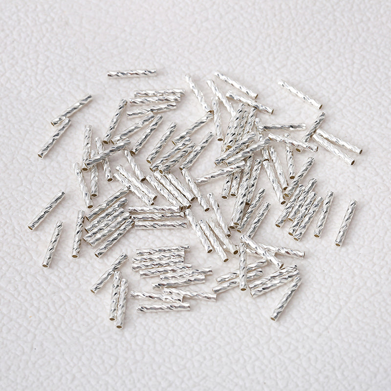 [E219] 1.2*10mm Copper Tube Beads