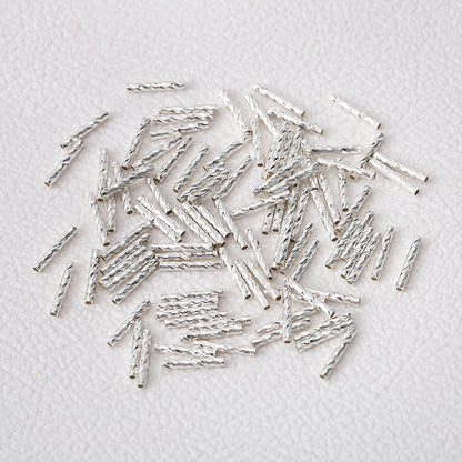 [E219] 1.2*10mm Copper Tube Beads