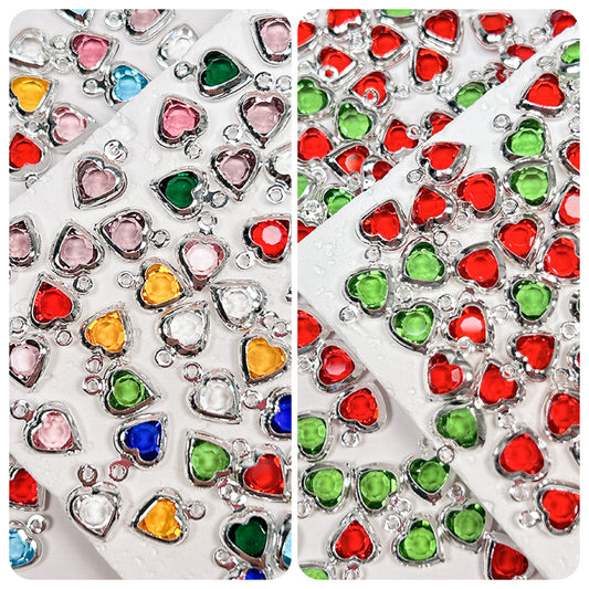 New!🆕 [E145] Cubic Zirconia Heart Pendant