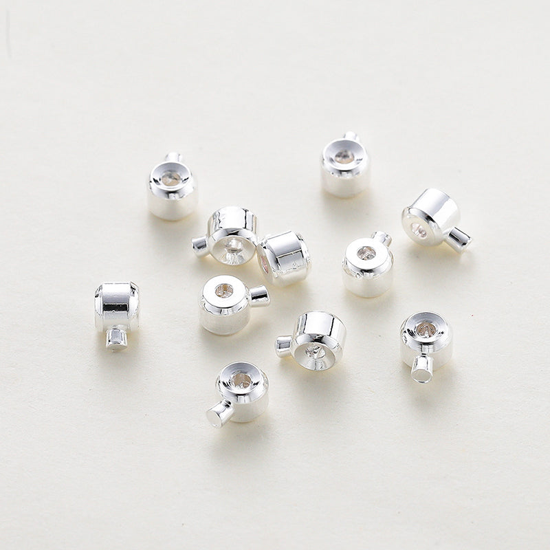🫕[E150] 3mm Press-Lock Beads