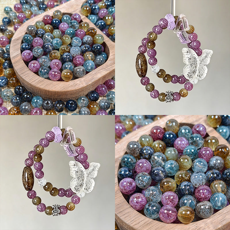 New!🆕[B494] Midnight Nebula (8mm,Glass)