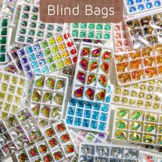 New!🆕[X108] [CCC] Luxury Faceted Crystal Glass Beads Blind Bags