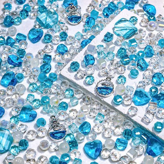 [B101] Ocean Heart (Glass)