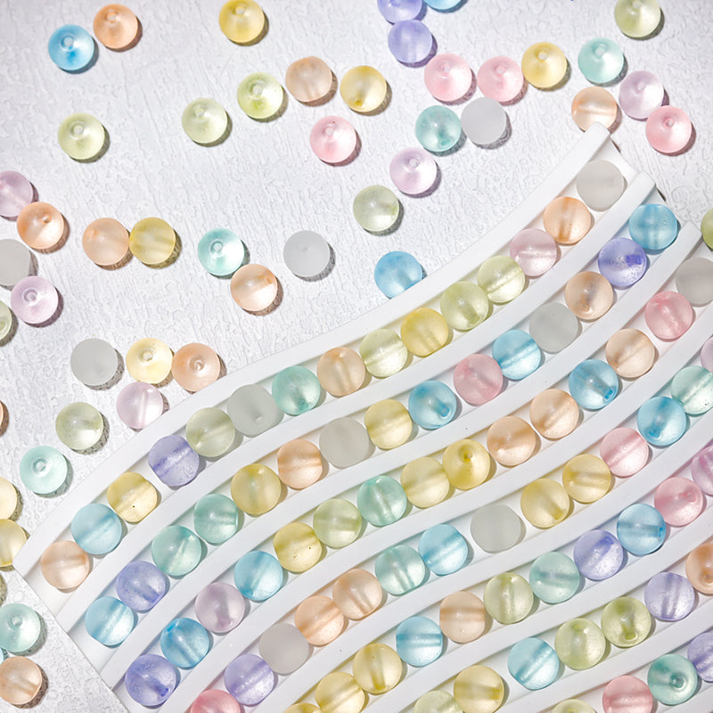 [B120] Rainbow Frost(8mm Glass)