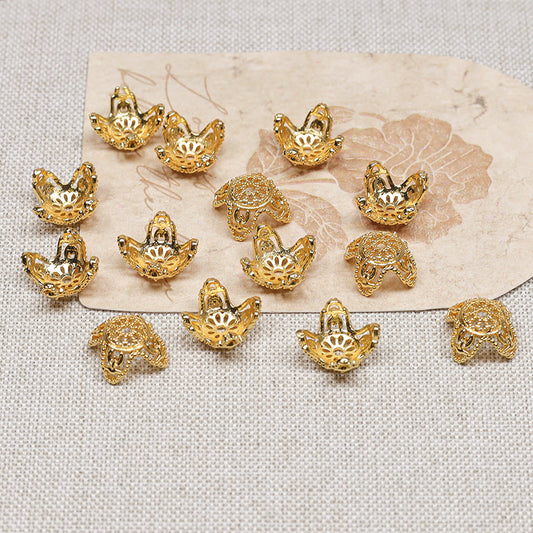 New!🆕[E182] 10mm Clover Spacer (Copper)