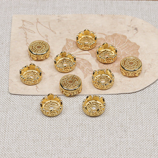 New!🆕[E181] 8mm Barrel Beads Spacer (Copper)