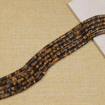 Sale🔥[B217] 2*4mm Nature Crystal/Stone Rondelle Beads Strings