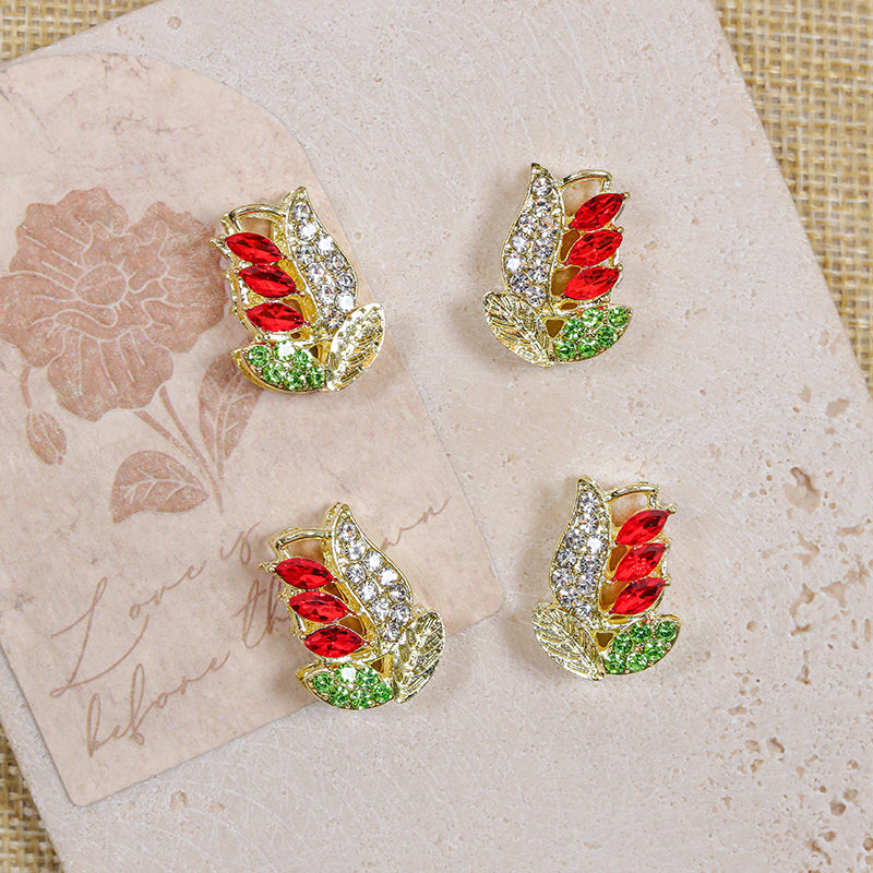 [E298] Fancy Tulip Charm (For Keychain/Pen)