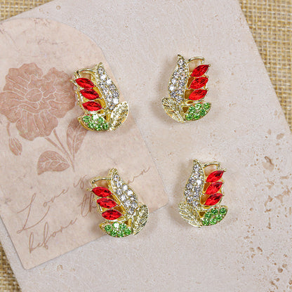 [E298] Fancy Tulip Charm (For Keychain/Pen)