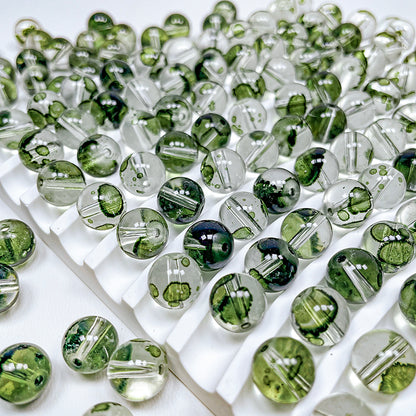 [B102] Dancing Ink (10mm Glass Beads)