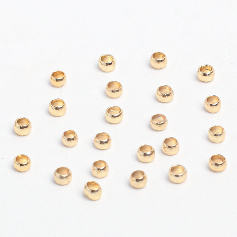 [E124] 2.5mm Crimp Beads